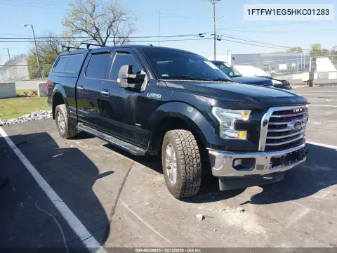 1FTFW1EG5HKC01283 — 2017 Ford F-150, Левая сторона, фото до ремонта