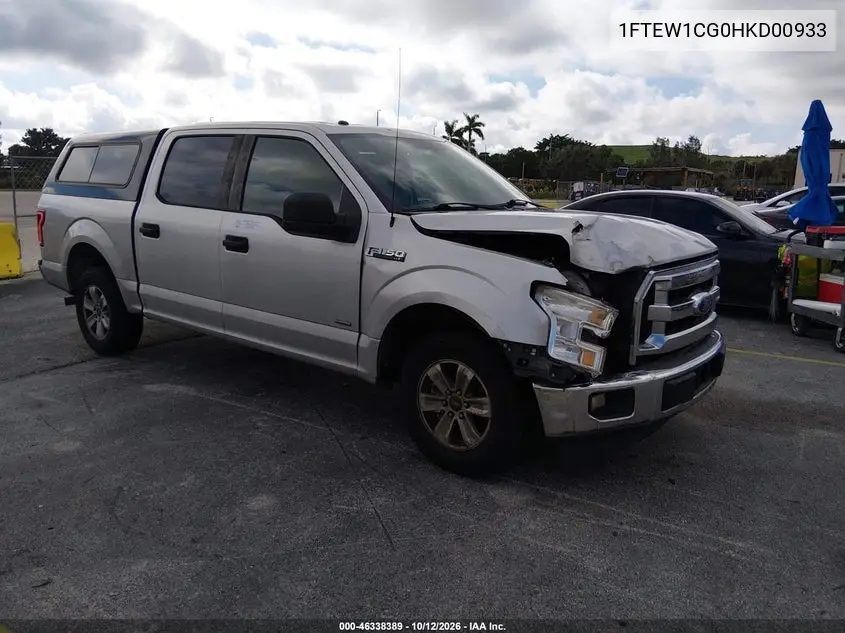 2017 Ford F-150 Xlt VIN 1FTEW1CG0HKD00933 фото 2