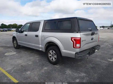 2017 Ford F-150 Xlt VIN 1FTEW1CG0HKD00933 фото 4