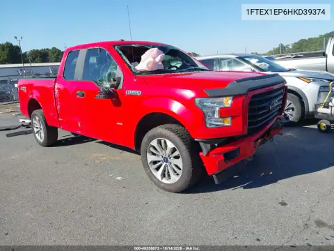 1FTEX1EP6HKD39374 — 2017 Ford F-150, фото 2 с аукциона IAAI, Повреждения со всех сторон