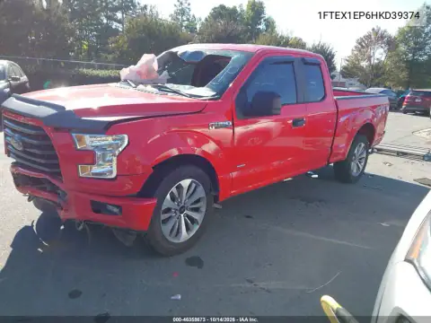 1FTEX1EP6HKD39374 — 2017 Ford F-150, фото 3 с аукциона IAAI, Повреждения со всех сторон