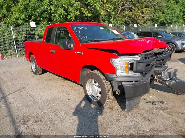 1FTEX1CP4JFB09558 — 2018 Ford F-150, Передняя часть (Front End), фото до ремонта