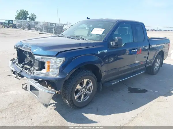 1FTEX1EP1JKC70972 — 2018 Ford F-150, фото 2 с аукциона IAAI 13.10.2026, Передняя часть
