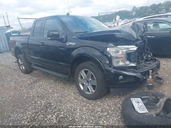 1FTEX1EP6JFB47015 — 2018 Ford F-150, Передняя часть (Front End), фото до ремонта