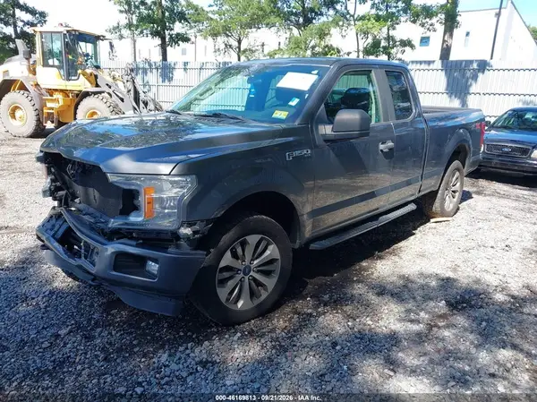 1FTEX1EP8JFA75394 — 2018 Ford F-150, фото 2 с аукциона IAAI 14.10.2026, Передняя часть