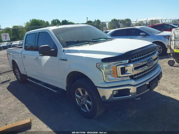 1FTFW1E53JFA22219 — 2018 Ford F-150, Передняя часть (Front End), фото до ремонта