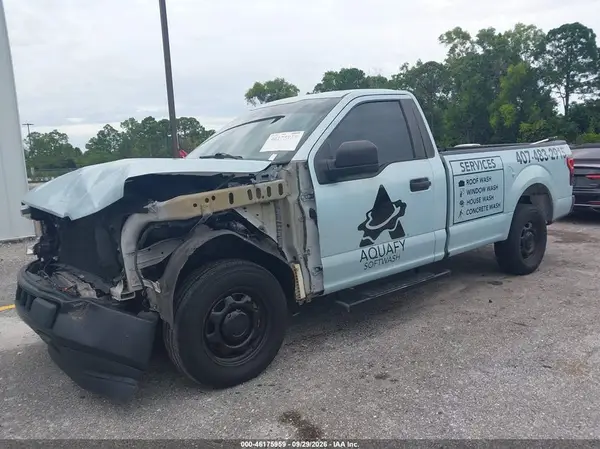 1FTNF1CG3JKF43044 — 2018 Ford F-150, фото 2 с аукциона IAAI, Передняя часть