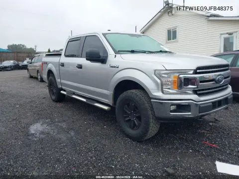 1FTFW1EG9JFB48375 — 2018 Ford F-150, Естественный износ, фото до ремонта