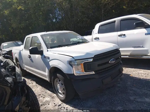 1FTEX1CB4JFE72625 — 2018 Ford F-150, Передняя часть слева (Left Front), фото до ремонта