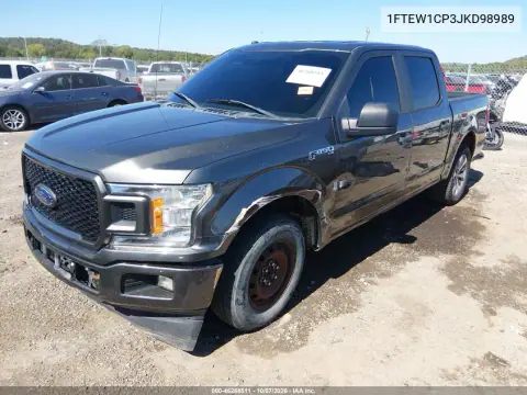 2018 Ford F-150 Xl VIN 1FTEW1CP3JKD98989 фото 3