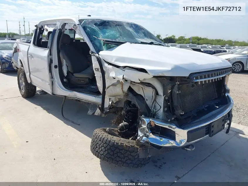 2018 Ford F-150 Xlt VIN 1FTEW1E54JKF72712 фото 1