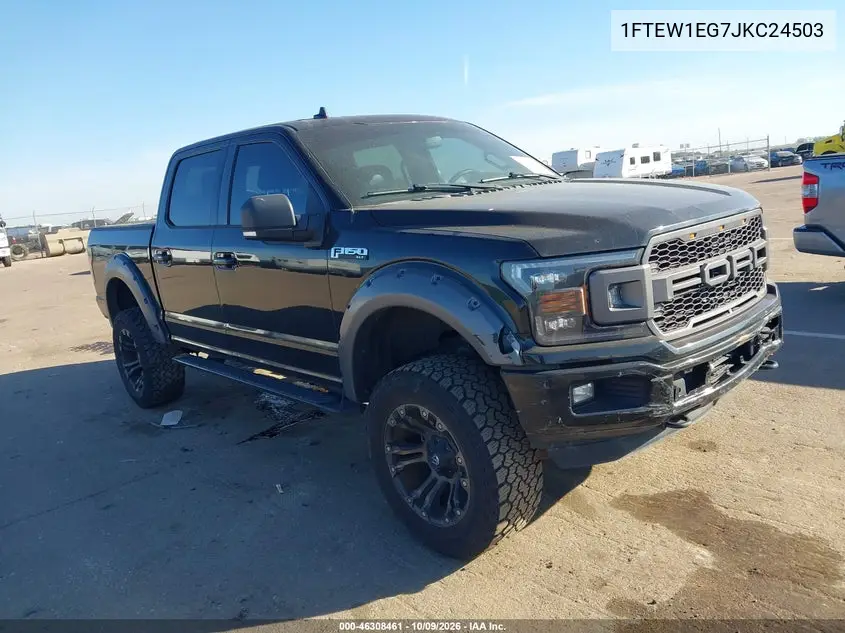 2018 Ford F-150 Xlt VIN 1FTEW1EG7JKC24503 фото 1