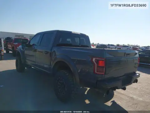 2018 Ford F-150 Raptor VIN 1FTFW1RG8JFD33690 фото 4