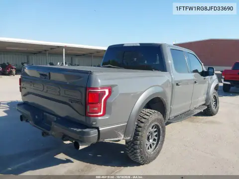 2018 Ford F-150 Raptor VIN 1FTFW1RG8JFD33690 фото 5