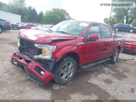 1FTEW1E53JKD32017 — 2018 Ford F-150, фото 2 с аукциона IAAI, Передняя часть