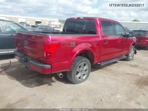1FTEW1E53JKD32017 — 2018 Ford F-150, фото 4 с аукциона IAAI, Передняя часть