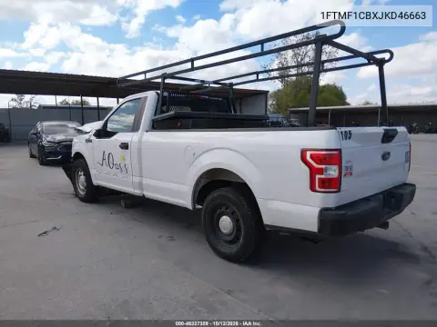 2018 Ford F-150 Xl VIN 1FTMF1CBXJKD46663 фото 4
