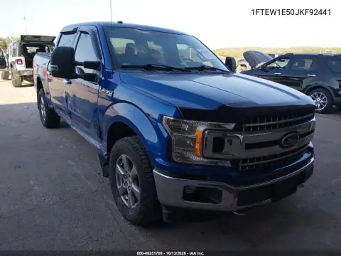 1FTEW1E50JKF92441 — 2018 Ford F-150, Правая сторона, фото до ремонта