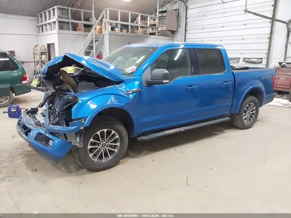 1FTEW1EP2KFA11209 — 2019 Ford F-150, фото 2 с аукциона IAAI 08.10.2026, Передняя часть