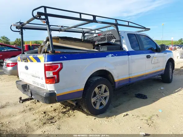 1FTEX1CB5KKD02685 — 2019 Ford F-150, фото 4 с аукциона IAAI 13.10.2026, Передняя часть слева
