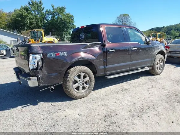 2019 FORD F-150 VIN 1FTEW1E59KFB89178 фото 4