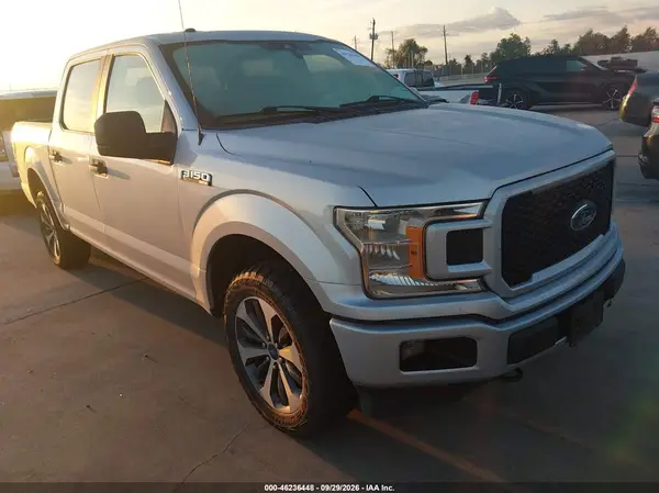 1FTEW1EP2KKF30476 — 2019 Ford F-150, Левый бок (Left Side), фото до ремонта