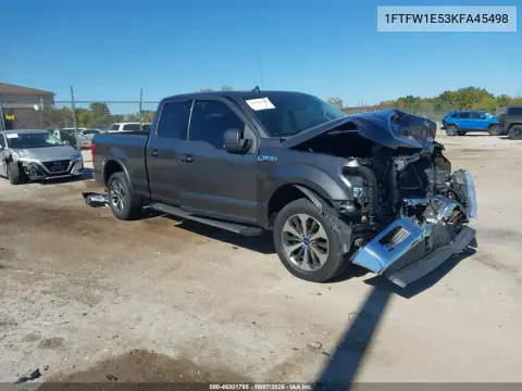2019 Ford F-150 Lariat VIN 1FTFW1E53KFA45498 фото 2