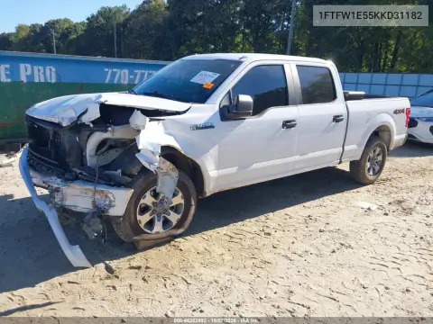 2019 Ford F-150 Xl VIN 1FTFW1E55KKD31182 фото 3