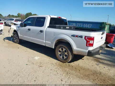 2019 Ford F-150 Xl VIN 1FTFW1E55KKD31182 фото 4