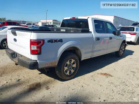 2019 Ford F-150 Xl VIN 1FTFW1E55KKD31182 фото 5