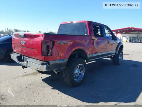 2019 Ford F-150 Xlt VIN 1FTEW1E55KFC02377 фото 4