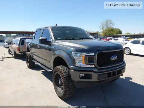 2020 Ford F-150 Xl VIN 1FTEW1EP8LKD49092 фото 2