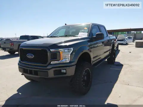 2020 Ford F-150 Xl VIN 1FTEW1EP8LKD49092 фото 3