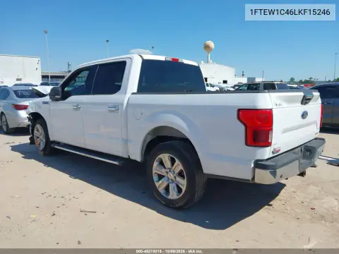 2020 Ford F-150 Xlt VIN 1FTEW1C46LKF15246 фото 3