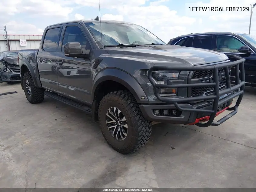 2020 Ford F-150 Raptor VIN 1FTFW1RG6LFB87129 фото 2