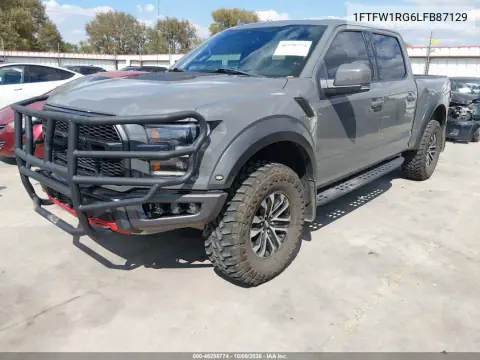 2020 Ford F-150 Raptor VIN 1FTFW1RG6LFB87129 фото 3