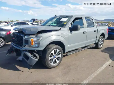 2020 Ford F-150 Xl VIN 1FTEW1EP2LKE80244 фото 2