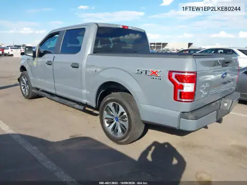 2020 Ford F-150 Xl VIN 1FTEW1EP2LKE80244 фото 3