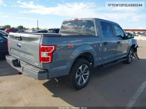 2020 Ford F-150 Xl VIN 1FTEW1EP2LKE80244 фото 4