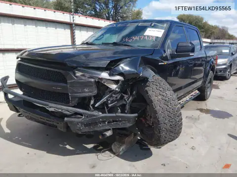 1FTEW1E54LKD95565 — 2020 Ford F-150, фото 3 с аукциона IAAI, Повреждение двигателя