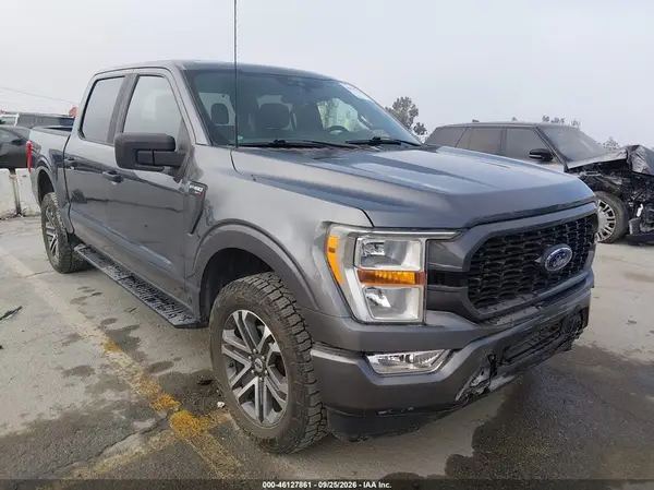 1FTFW1E5XMFB94624 — 2021 Ford F-150, Передняя часть (Front End), фото до ремонта
