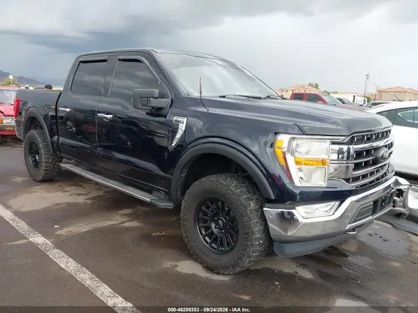 1FTFW1E88MFA09139 — 2021 Ford F-150, Передняя часть слева (Left Front), фото до ремонта