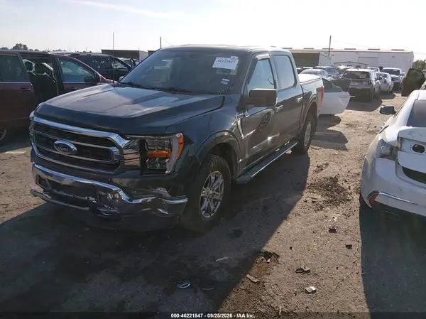 1FTFW1E83MKE85659 — 2021 Ford F-150, фото 2 с аукциона IAAI, Передняя часть