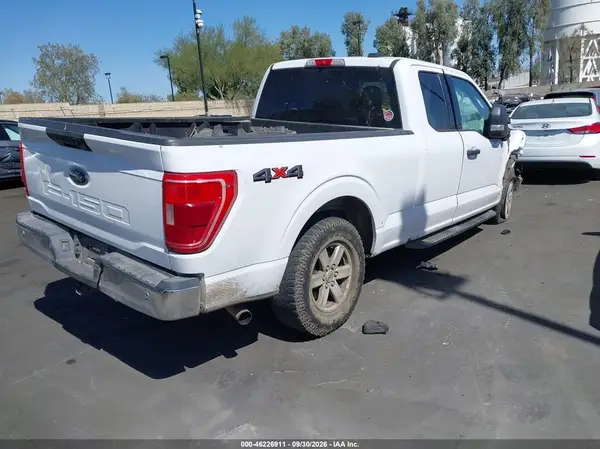 1FTFX1E54MKD57109 — 2021 Ford F-150, фото 4 с аукциона IAAI, Опрокидывание