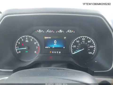 1FTEW1CB0MKD95282 — 2021 Ford F-150, фото 3 с аукциона IAAI 21.10.2026, Естественный износ