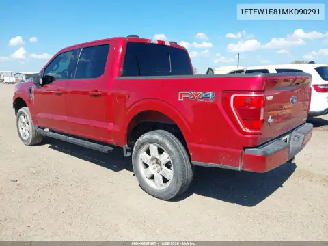 2021 Ford F-150 Xlt VIN 1FTFW1E81MKD90291 фото 4