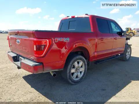 2021 Ford F-150 Xlt VIN 1FTFW1E81MKD90291 фото 5