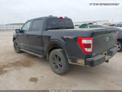 1FTEW1EP0MKD99387 — 2021 Ford F-150, фото 4 с аукциона IAAI, Передняя часть
