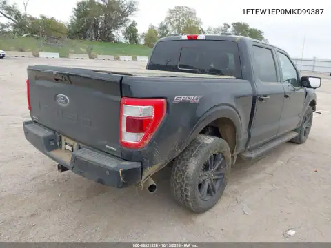 1FTEW1EP0MKD99387 — 2021 Ford F-150, фото 5 с аукциона IAAI, Передняя часть