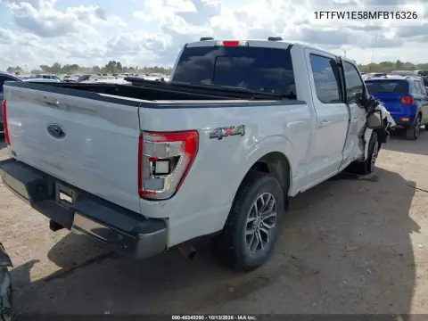 2021 Ford F-150 Lariat VIN 1FTFW1E58MFB16326 фото 5